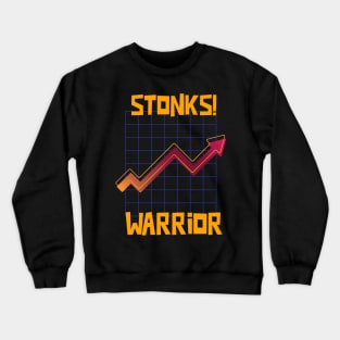 Stonks Warrior Crewneck Sweatshirt